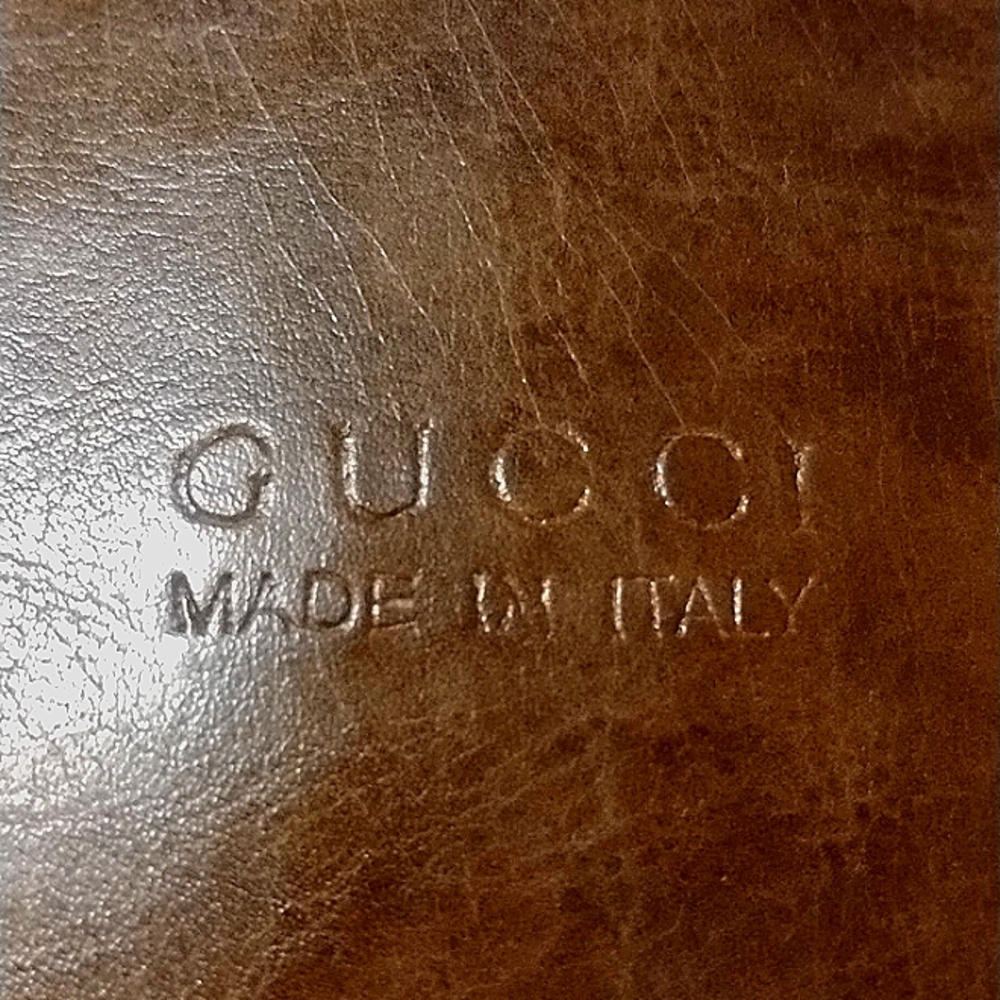 Antique Leather Gucci purse